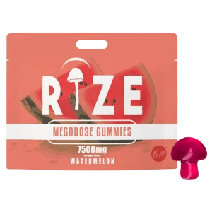 Rize Watermelon Mushroom Gummies