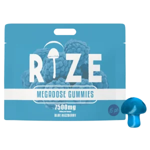 Rize Blue Razzberry Gummies