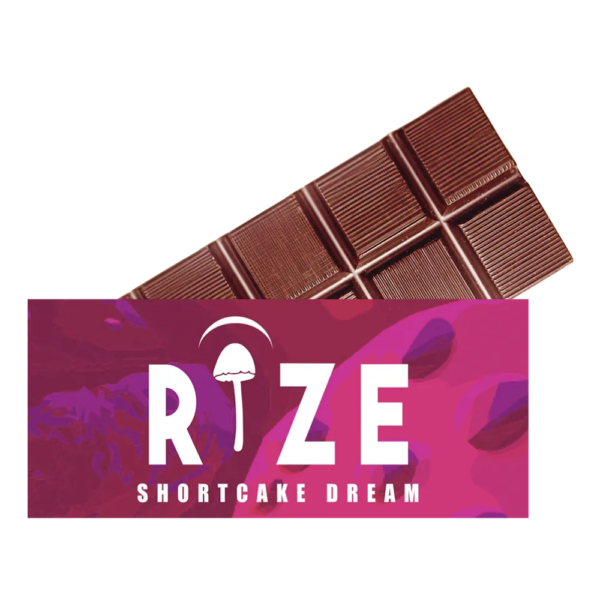 Rize Shortcake Dream Mushroom Chocolate Bar