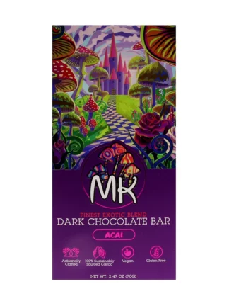 Acai MK Finest Exotic Blend Dark Chocolate Bar 70G