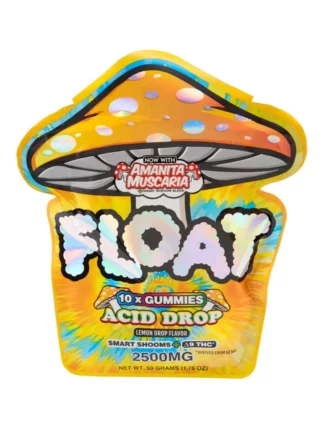 Acid Drop Float Mushroom Gummies + Delta 9 THC 2500mg