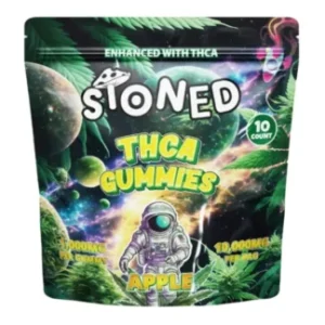 Apple Stoned THC-A Gummies 10000MG
