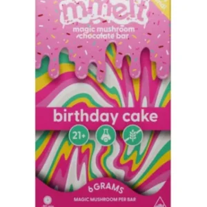 Birthday Cake Mmelt Magic Mushroom Chocolate Bar 6G