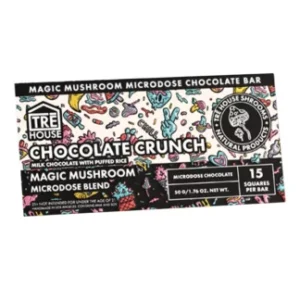 Chocolate Crunch Tre House Magic Mushroom Chocolate Bar 50g