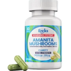 Clarity Feela 1:2:1 Ratio Amanita Mushroom Capsules10500mg
