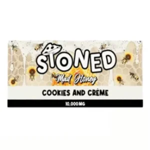 Cookies & Cream Stoned Mad Honey Chocolate 10000MG
