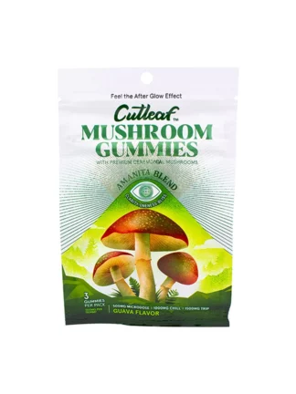 Guava Cutleaf Mushroom Gummies Amanita Blend 500mg