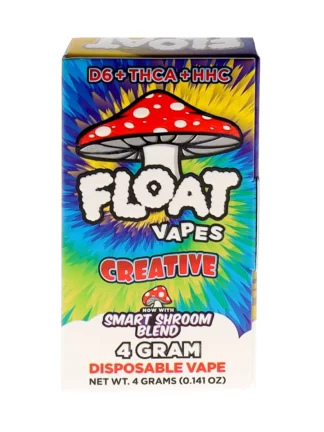 D6+THCA+HHC Creative Float Smart Shroom Blend Vape 4G
