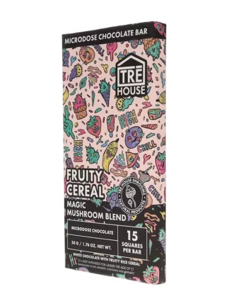 Fruity Cereal Tre House Magic Mushroom Chocolate Bar 50g