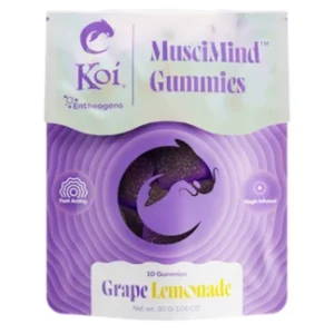 Grape Lemonade Koi Psychedelic Muscimind Gummies 10ct 30g