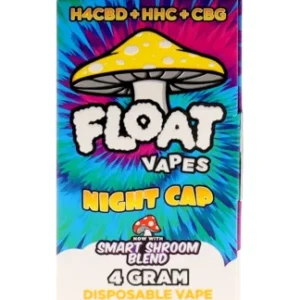 H4CBD+HHC+CBG Night Cap Float Smart Shroom Blend Vape 4G