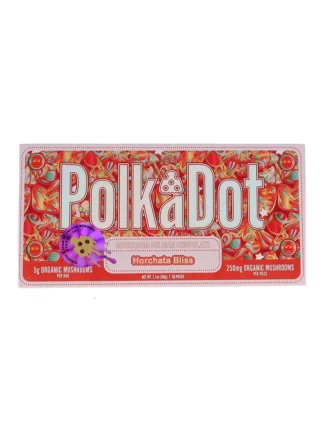 Horchata Bliss PolkaDot Magic Mushroom Belgian Milk Chocolate 250mg