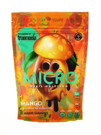 Mango Truemoola Micro Magic Mushroom Gummies 10ct