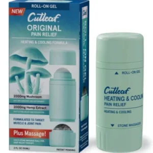 Original Heating and Cooling Cutleaf Mushroom Hemp Roll On 2000mg