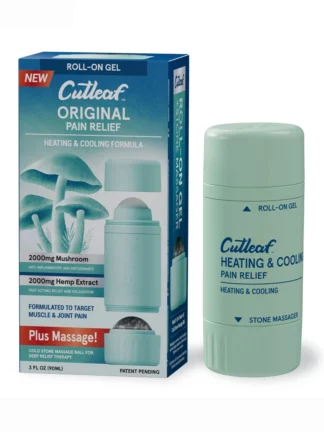 Original Heating and Cooling Cutleaf Mushroom Hemp Roll On 2000mg