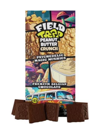 Peanut Butter Crunch Field Trip Magic Mushies Premium Belgian Chocolate