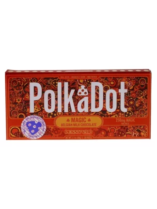 Penny Cup PolkaDot Magic Mushroom Belgian Milk Chocolate 250mg