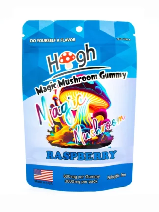 Raspberry High Magic Mushroom Gummies 3000mg