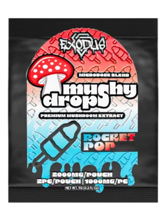 Rocket Pop Exodus Mushy Drops Mushroom Gummies 2000MG