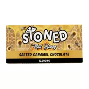 Salted Caramel Chocolate Stoned Mad Honey Chocolate 10000MG