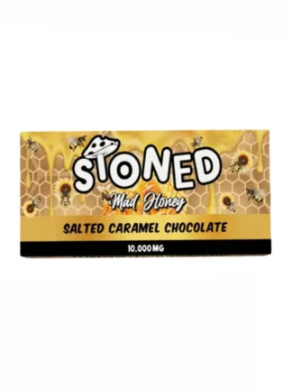 Salted Caramel Chocolate Stoned Mad Honey Chocolate 10000MG