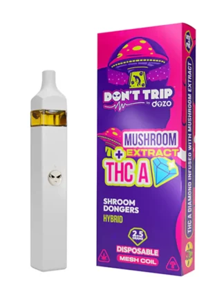 Shroom Dongers Dozo Mushroom Extract + THC-A Disposable 2.5G