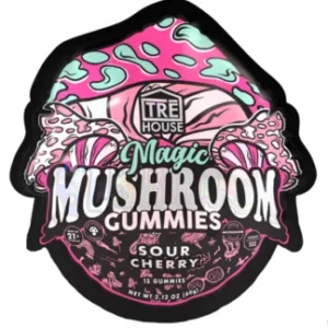 Sour Cherry Tre House Magic Mushroom Gummies