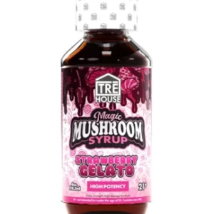 Strawberry Gelato Tre House Magic Mushroom Syrup 4oz