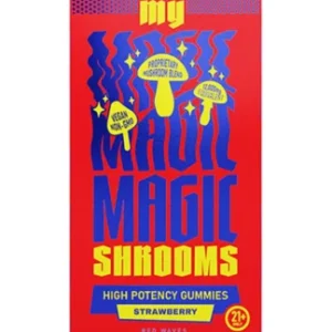 Strawberry My Magic Mushy High Potency Mushroom Gummies 10ct