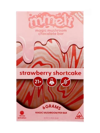 Strawberry Shortcake Mmelt Magic Mushroom Chocolate Bar 6G