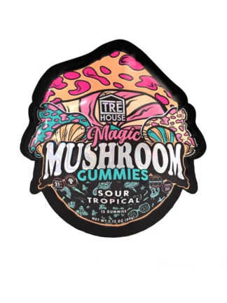 Sour Tropical Tre House Magic Mushroom Gummies