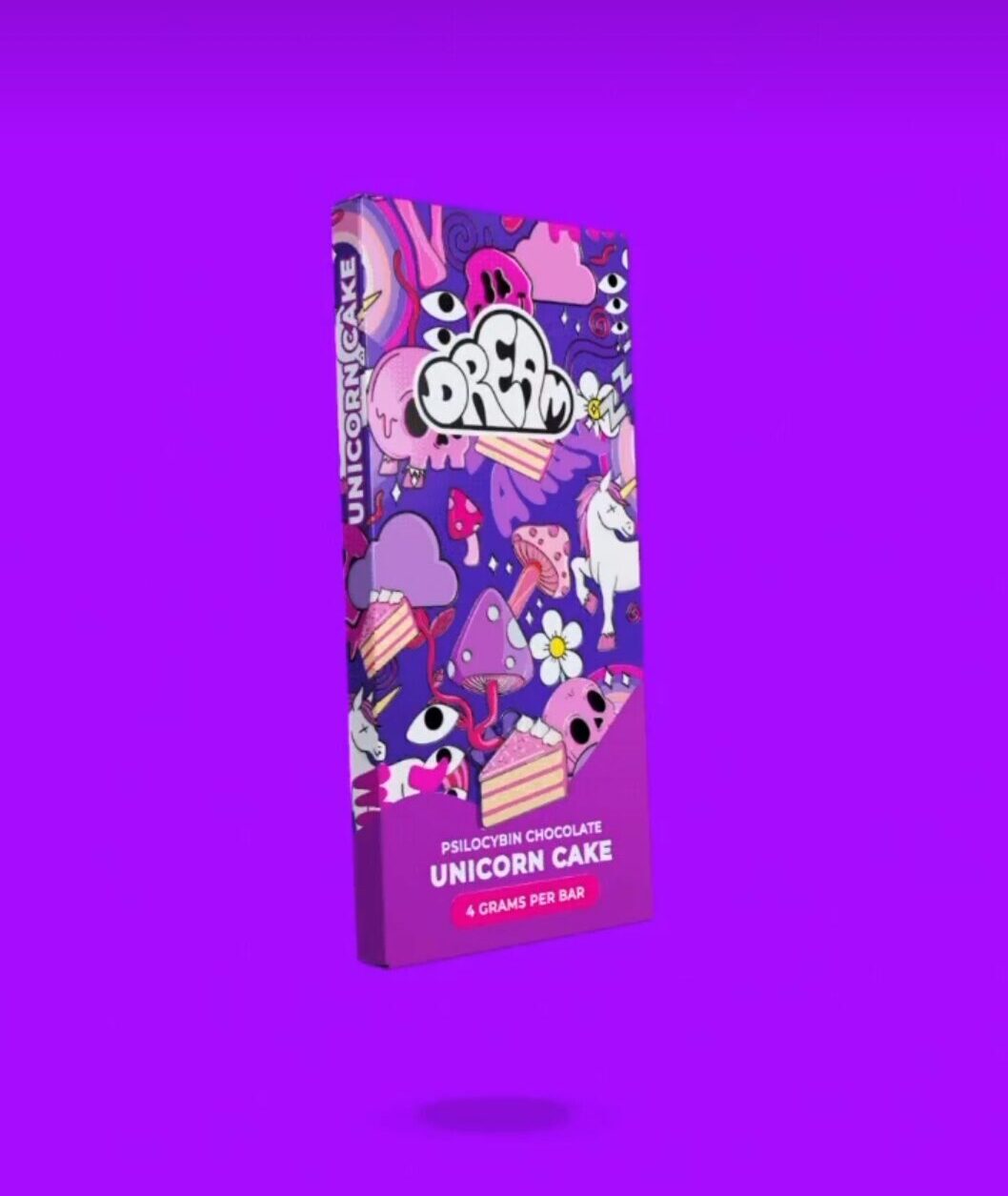 Unicorn Cake Mushroom Bar