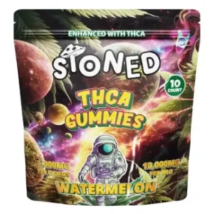 Watermelon Stoned THC-A Gummies 10000MG
