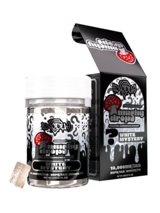 White Mystery Exodus Mushy Drops Gummies 10000mg